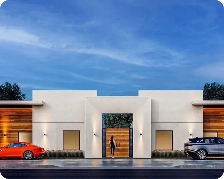 Independent modern condo at Crystal Landing