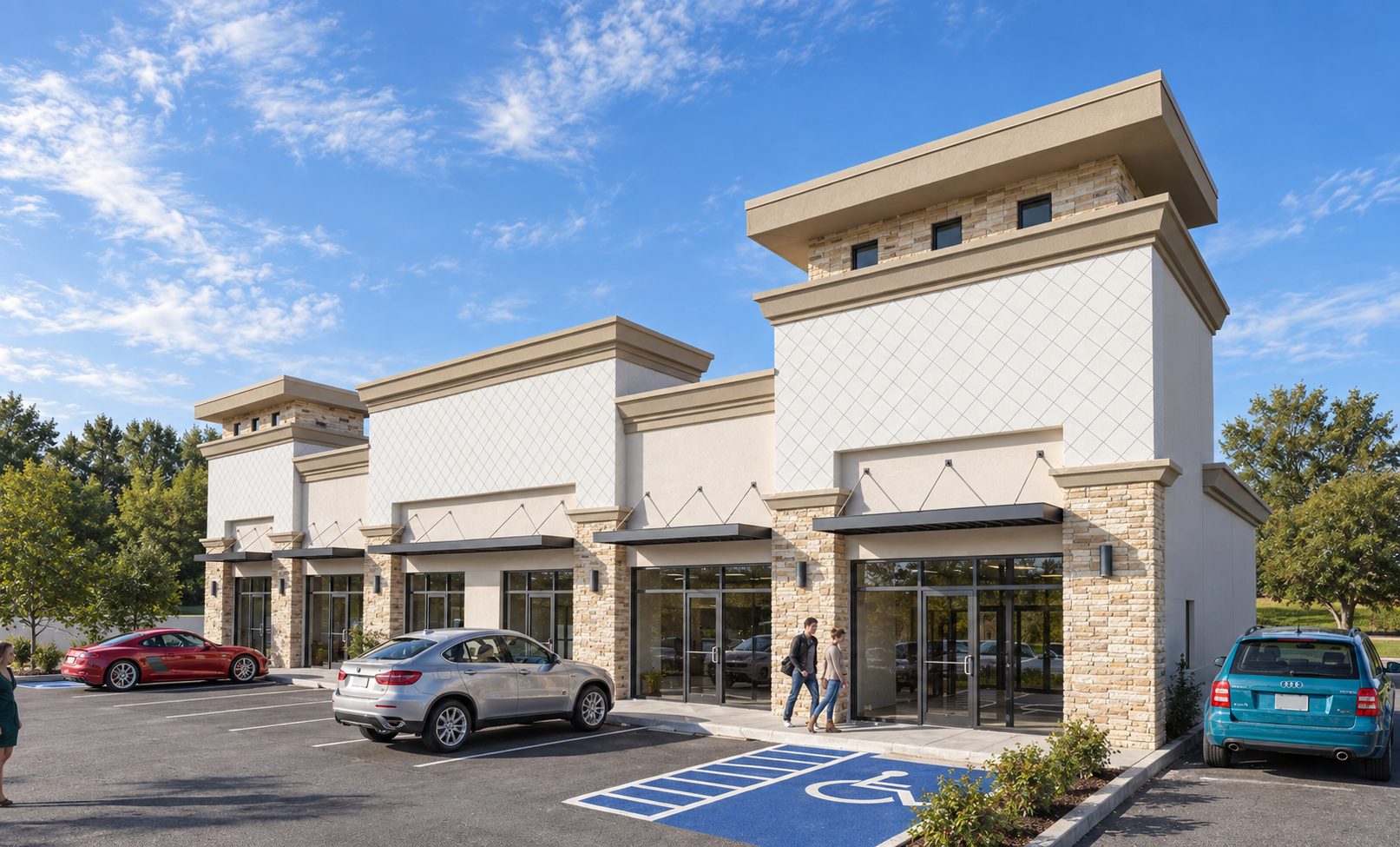 Modern commercial property in South Texas
